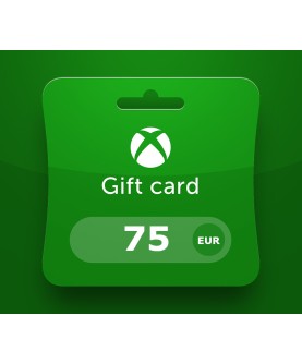XBOX Live EUR 75 Prepaid Card Xbox One Key GERMANY